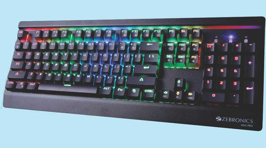 Zebronics introduces the ultimate Gaming experience with Max Pro Keyboard- Insights Success