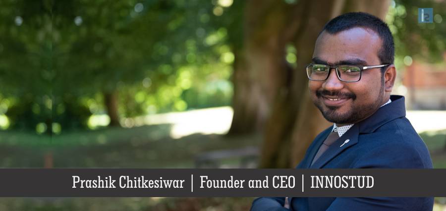 Prashik Chitkesiwar, Founder and CEO, INNOSTUD | Insights Success | Business Magazine