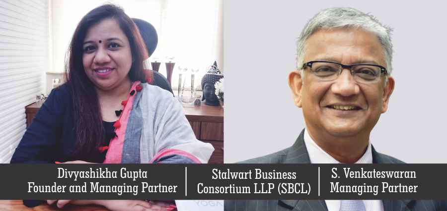 Divyashikha Gupta, Founder and Managing Partner, S. Venkateswaran, Managing Partner,Stalwart Business Consortium LLP (SBCL) | Insights Success | Business Magazine