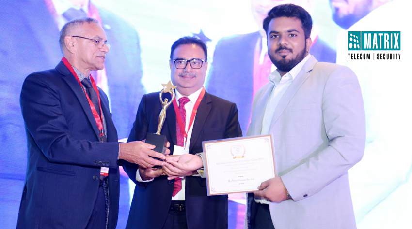 Matrix Awarded Excellence in Telecom & ConnectivitySolutions at Rail Analysis & Excellence Summit 2020[Security and Telecom solutions, telecom, award, rail analysis, Rail Analysis Innovation]