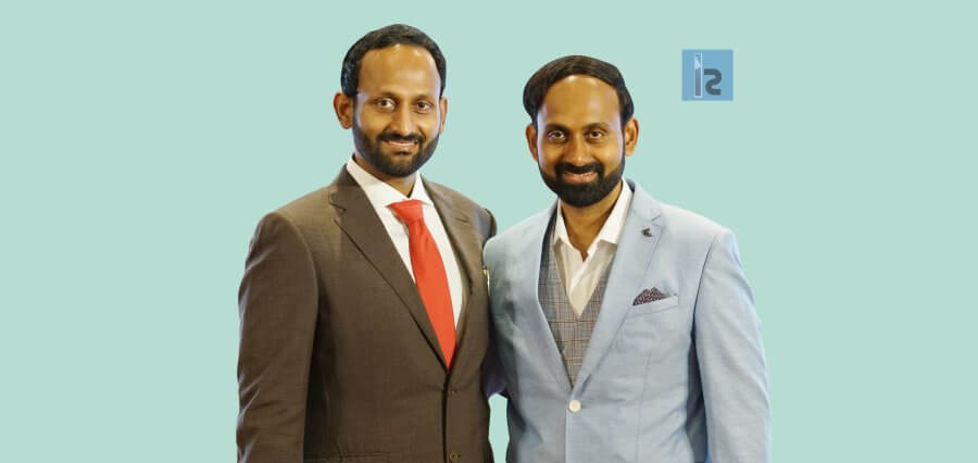 [L]Mr.Subhakar Alapati,Director,[R]Mr. Srikar Alapati, MD, Global Tree|Overseas Career