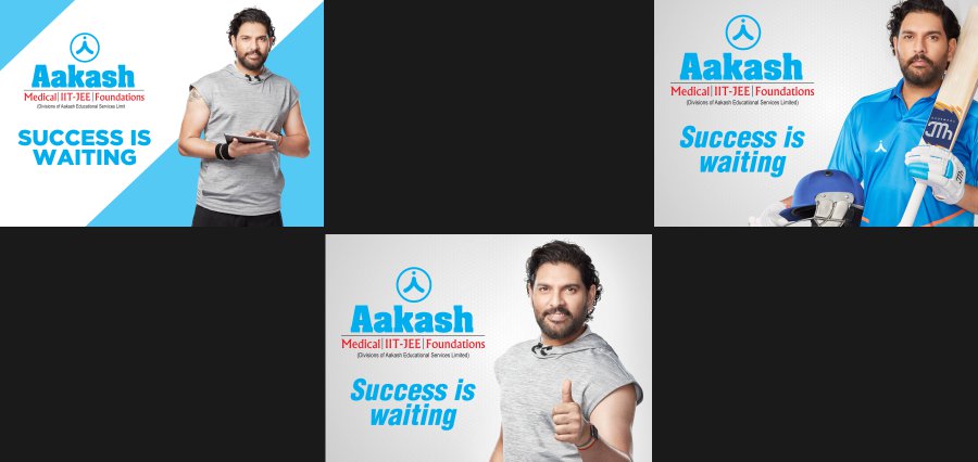 Aakash Educational Services| Yuvraj Singh