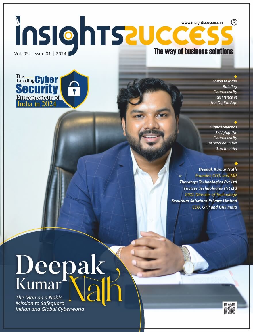 The Leading Cyber Security Entrepreneur of India in 2024, May 2024